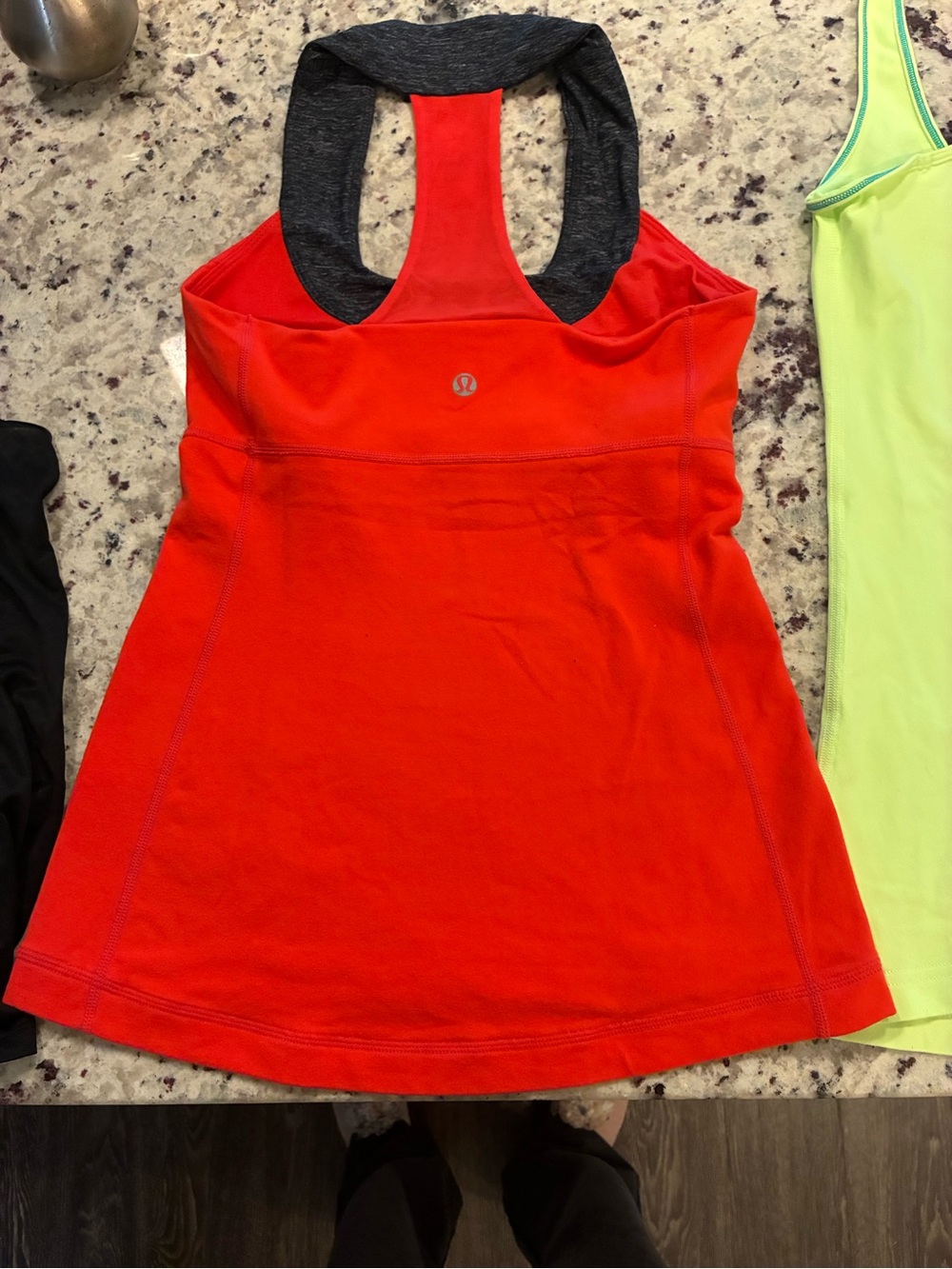 Lululemon Black Twist-Back Tank